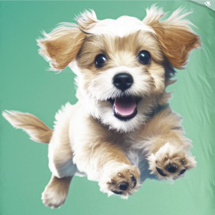 Bettwäsche mit verspieltem Hund