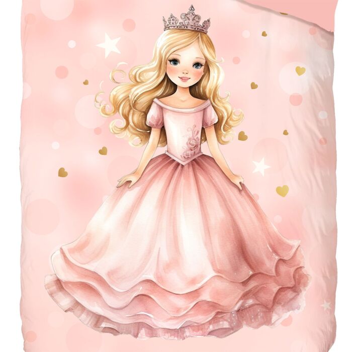 Märchenhafte Bettwäsche mit Prinzessin
