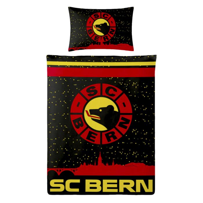 Bettwäsche mit eindrucksvoller Skyline von Bern