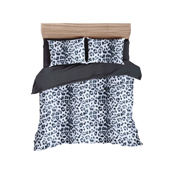Bettwäsche mit Wildprint im Leo-Look main product photo