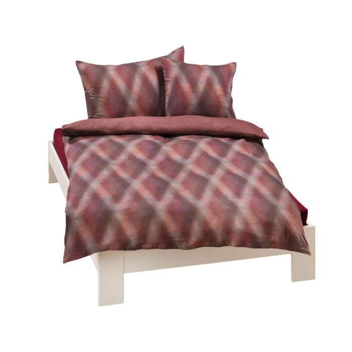 Bettwäsche im modernen Design rostfarben main product photo