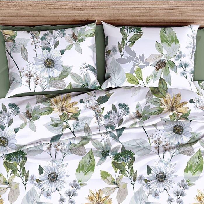 Bettwäsche mit Blumenprint