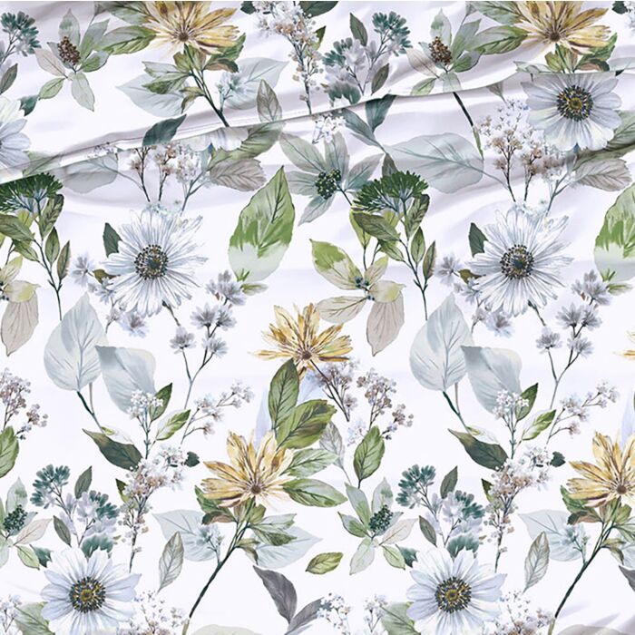 Bettwäsche mit Blumenprint