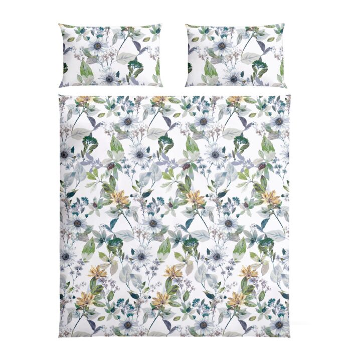 Bettwäsche mit Blumenprint