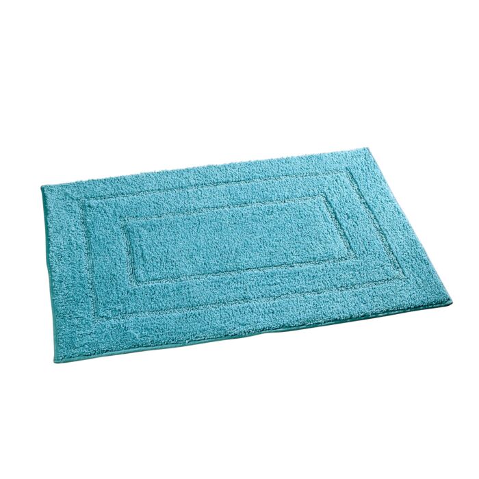 Badteppich mit quadratischem Muster