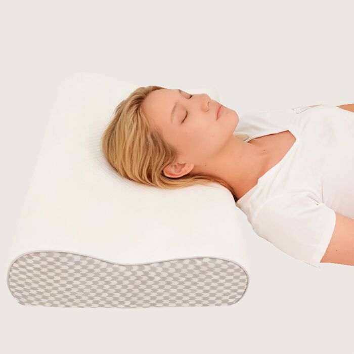 Nackenstützkissen SleepWave für erholsamen und druckentlastenden Schlaf