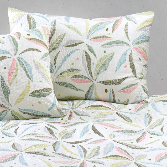 Bettwäsche Palmblatt Design