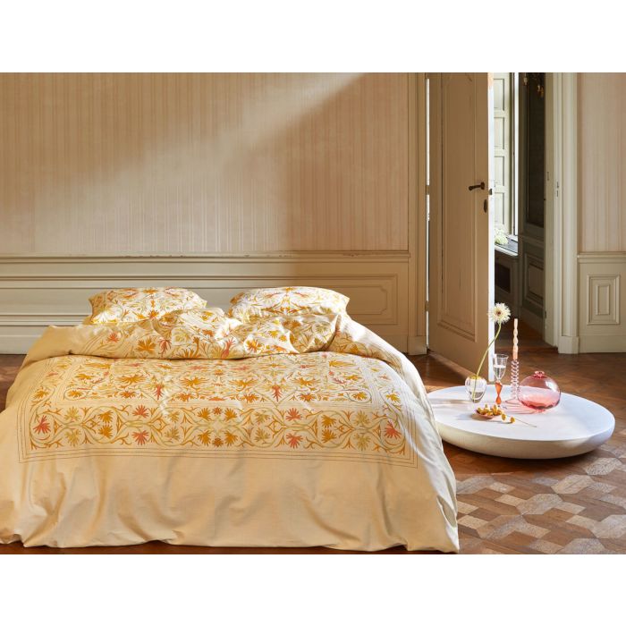 ESSENZA Bettwäsche Vicia yellow straw main product photo
