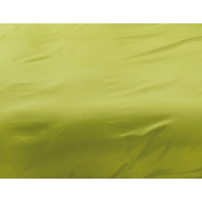 Satin Bettwäsche unifarben mit Biese