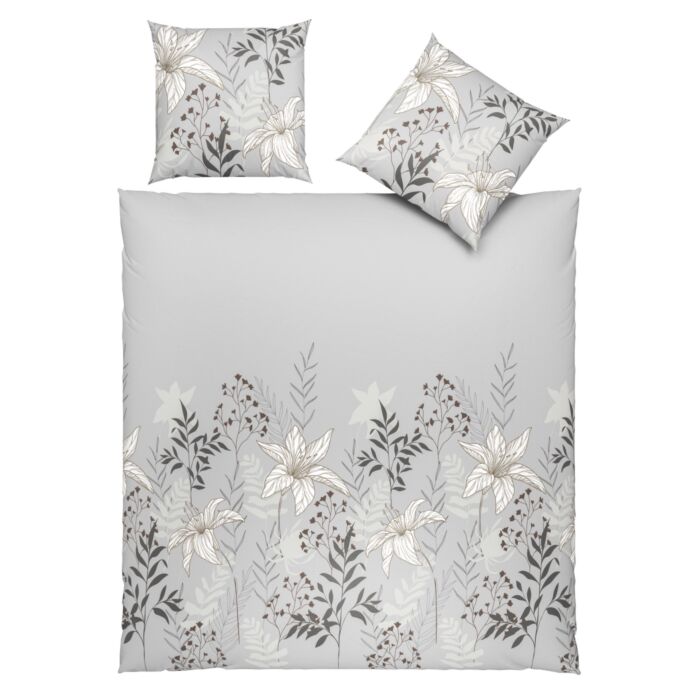 Bettwäsche mit Lilien