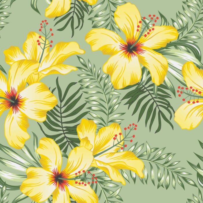 Bettwäsche Tropical Flowers