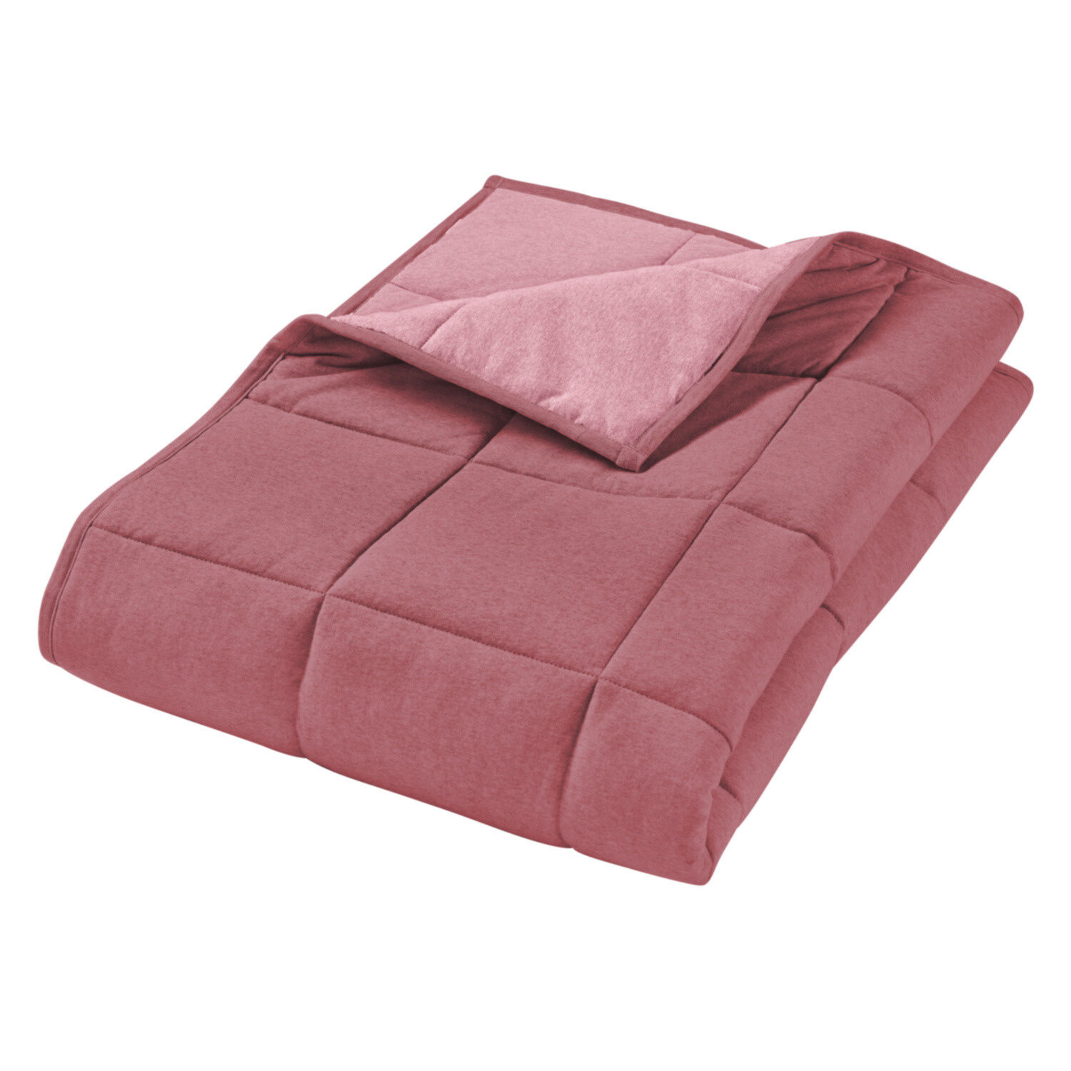 Jersey-Mélange Steppdecke