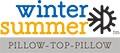 Winter Summer Pillow Winter Summer Pillow